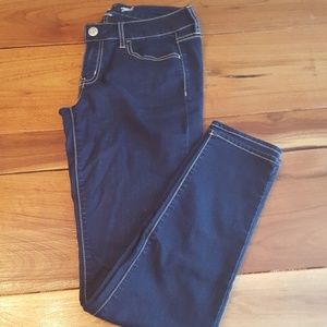 AE dark wash jeggings size 8